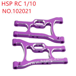 HSP 1/10 RC Car Upgrade Parts Rear hem arm 102021 purple