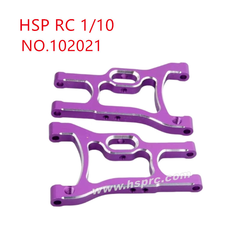 HSP 1/10 RC Car Upgrade Parts Rear hem arm 102021 purple