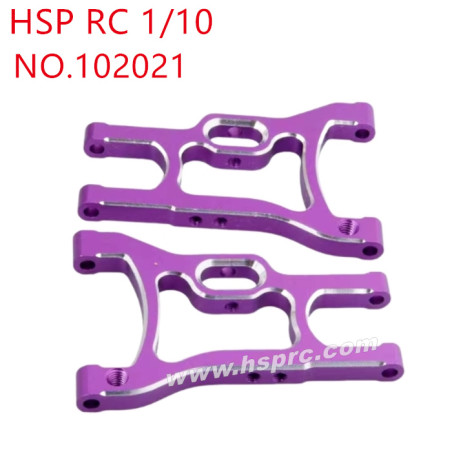 HSP 1/10 RC Car Upgrade Parts Rear hem arm 102021 purple