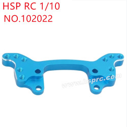 HSP 1/10 RC Car Upgrade Parts Front damper plate 102022 blue