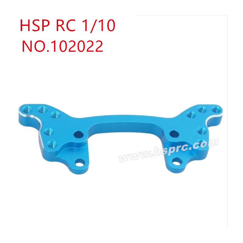 HSP 1/10 RC Car Upgrade Parts Front damper plate 102022 blue