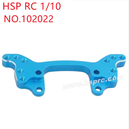 HSP 1/10 RC Car Upgrade Parts Front damper plate 102022 blue