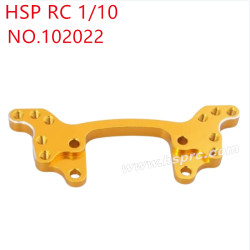 HSP 1/10 RC Car Upgrade Parts Front damper plate 102022 yellow