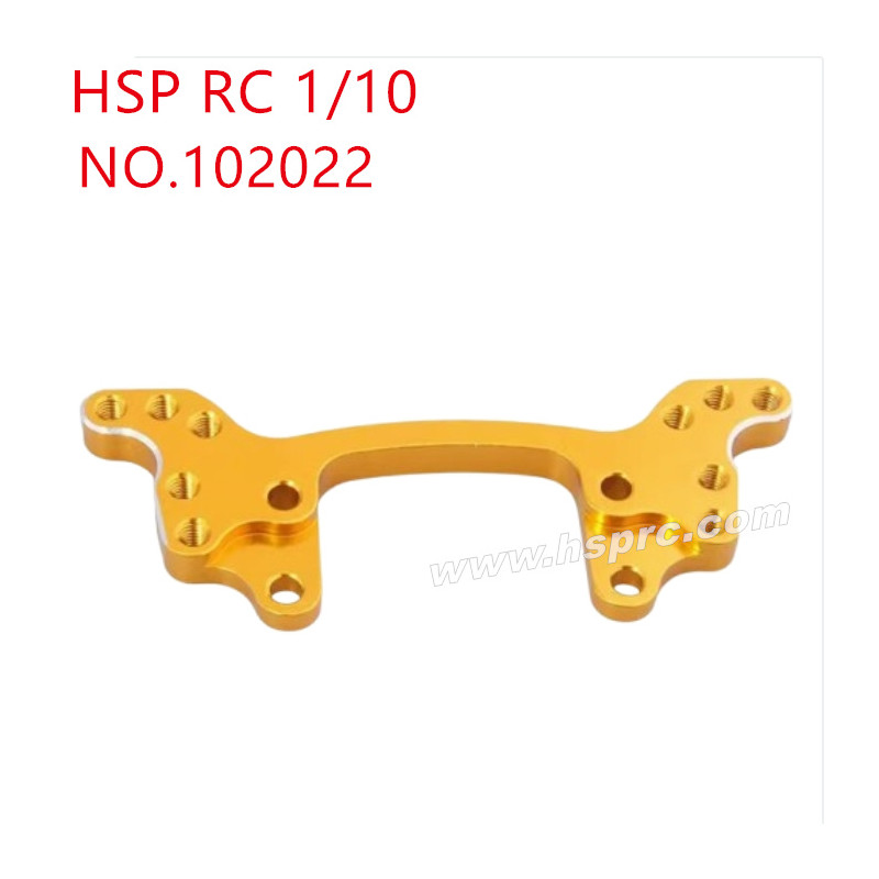 HSP 1/10 RC Car Upgrade Parts Front damper plate 102022 yellow
