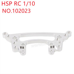 HSP 1/10 RC Car Upgrade Parts Rear damper plate 102023 silver
