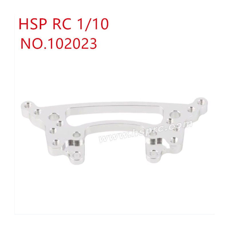 HSP 1/10 RC Car Upgrade Parts Rear damper plate 102023 silver HSP 1/10 RC Car Upgrade Parts Rear damper plate 102023 silver