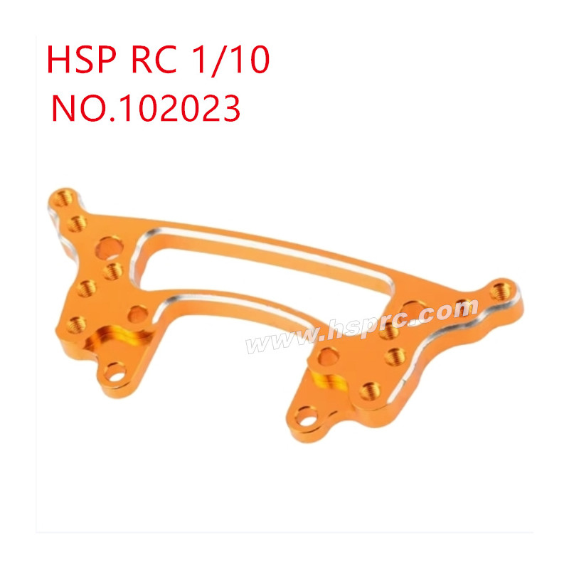 HSP 1/10 RC Car Upgrade Parts Rear damper plate 102023 orange HSP 1/10 RC Car Upgrade Parts Rear damper plate 102023 orange