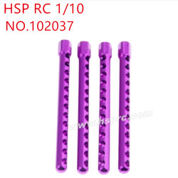 HSP 1/10 RC Car Upgrade Parts Shell column 102037 purple