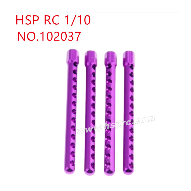 HSP 1/10 RC Car Upgrade Parts Shell column 102037 purple HSP 1/10 RC Car Upgrade Parts Shell column 102037 purple