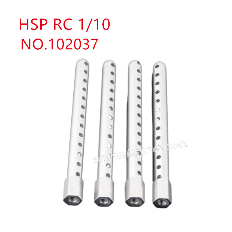 HSP 1/10 RC Car Upgrade Parts Shell column 102037 silver HSP 1/10 RC Car Upgrade Parts Shell column 102037 silver