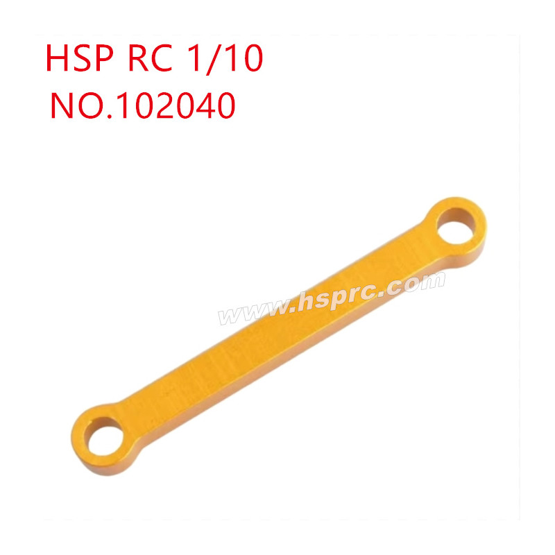 HSP 1/10 RC Car Upgrade Parts Steering link 102040 yellow HSP 1/10 RC Car Upgrade Parts Steering link 102040 yellow
