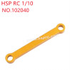 HSP 1/10 RC Car Upgrade Parts Steering link 102040 yellow