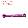 HSP 1/10 RC Car Upgrade Parts Steering link 102040 purple