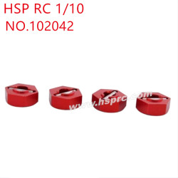 HSP 1/10 RC Car Upgrade Parts Hexagon bond 102042 red