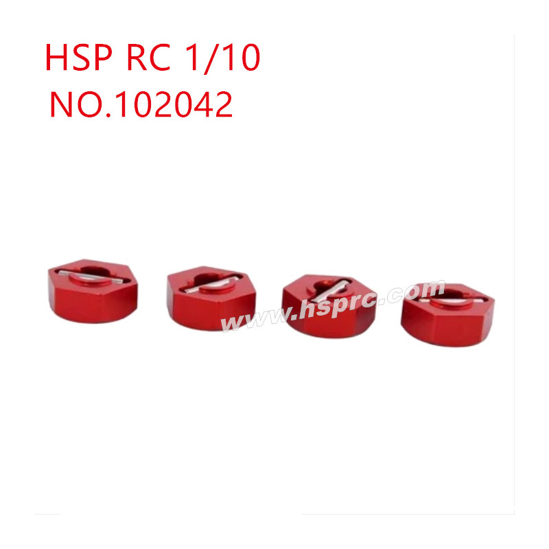 HSP 1/10 RC Car Upgrade Parts Hexagon bond 102042 red HSP 1/10 RC Car Upgrade Parts Hexagon bond 102042 red