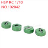 HSP 1/10 RC Car Upgrade Parts Hexagon bond 102042 green