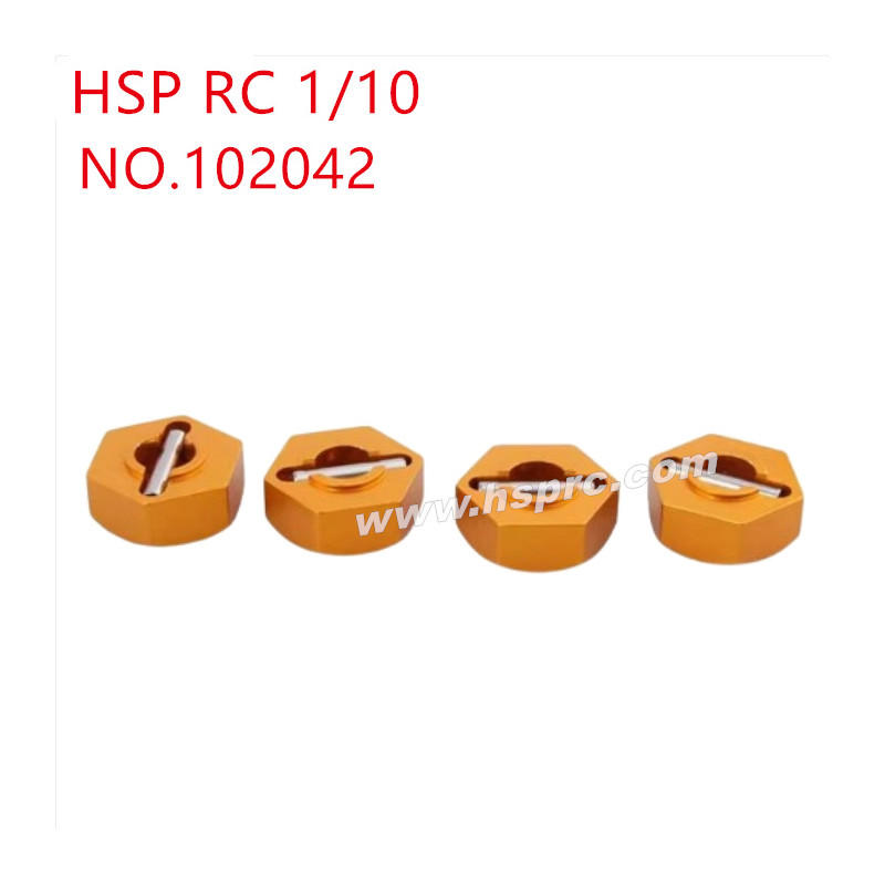HSP 1/10 RC Car Upgrade Parts Hexagon bond 102042 yellow HSP 1/10 RC Car Upgrade Parts Hexagon bond 102042 yellow
