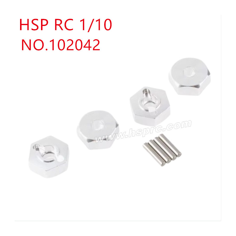 HSP 1/10 RC Car Upgrade Parts Hexagon bond 102042 silver HSP 1/10 RC Car Upgrade Parts Hexagon bond 102042 silver