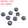 HSP 1/10 RC Car Upgrade Parts M3 nut 102048 grey