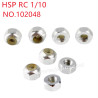 HSP 1/10 RC Car Upgrade Parts M3 nut 102048 silver
