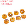 HSP 1/10 RC Car Upgrade Parts M3 nut 102048 yellow