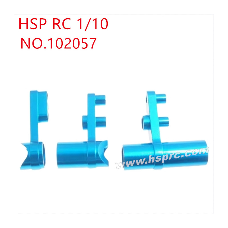 HSP 1/10 RC Car Upgrade Parts Steering kit 102057 blue