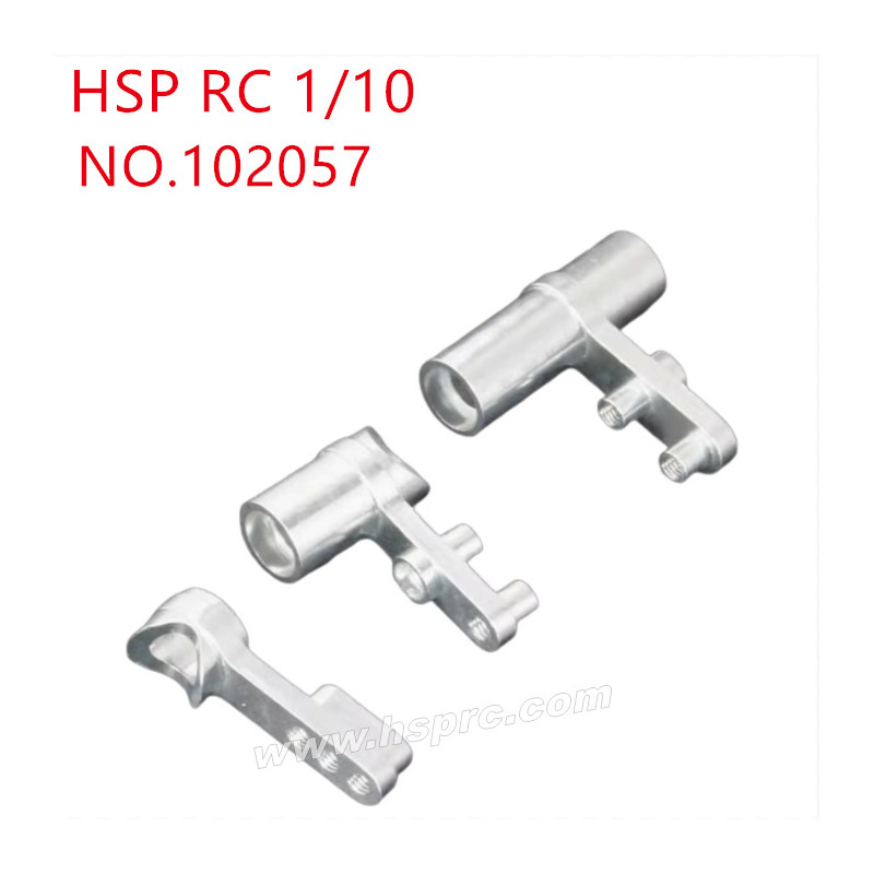 HSP 1/10 RC Car Upgrade Parts Steering kit 102057 silver