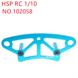 HSP 1/10 RC Car Upgrade Parts Front anti-collision mounting seat 102058 blue