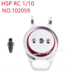 HSP 1/10 RC Car Upgrade Parts Oil cap 102059 silver