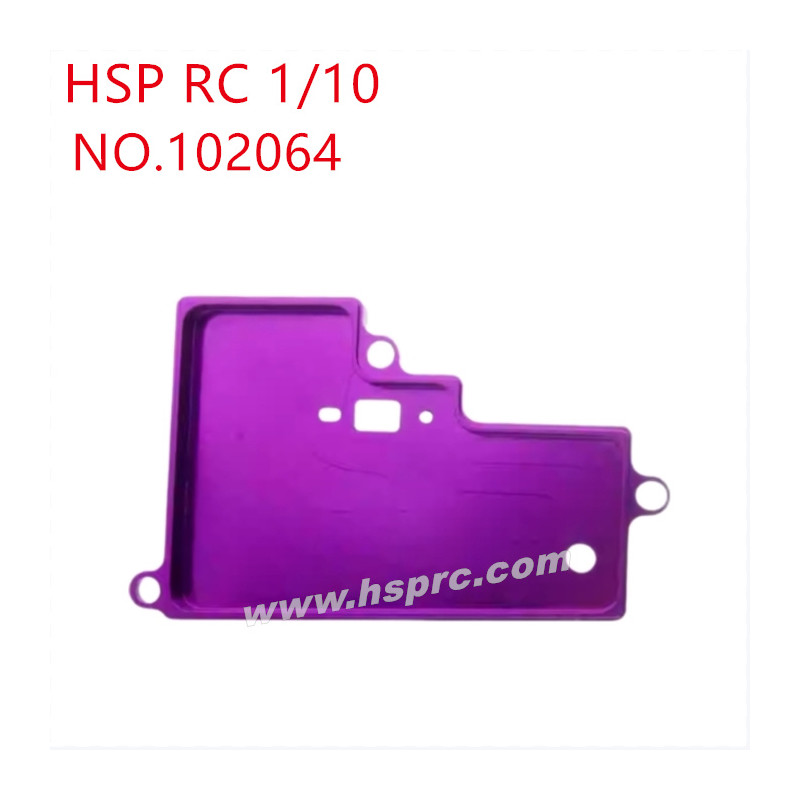 HSP 1/10 RC Car Upgrade Parts Receiving box cover 102064 purple