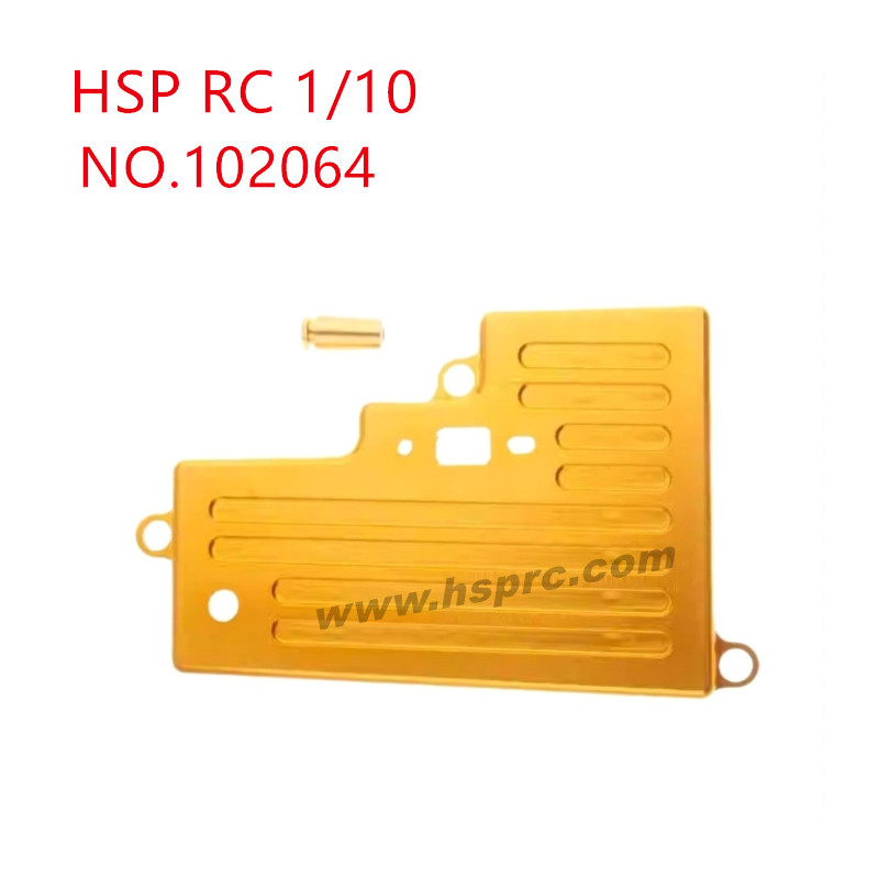HSP 1/10 RC Car Upgrade Parts Receiving box cover 102064 yellow