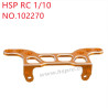 HSP 1/10 RC Car Upgrade Parts Body bracket 102270 yellow