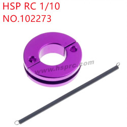 HSP 1/10 RC Car Upgrade Parts Clutch friction plate throw block 102273 purple