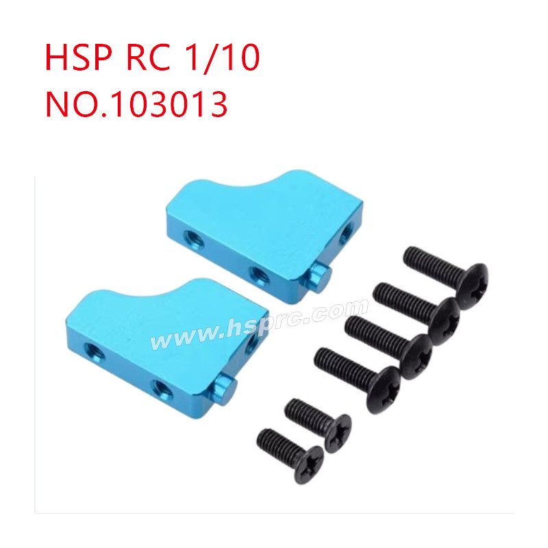 HSP 1/10 RC Car Upgrade Parts Servo seat 103013 blue