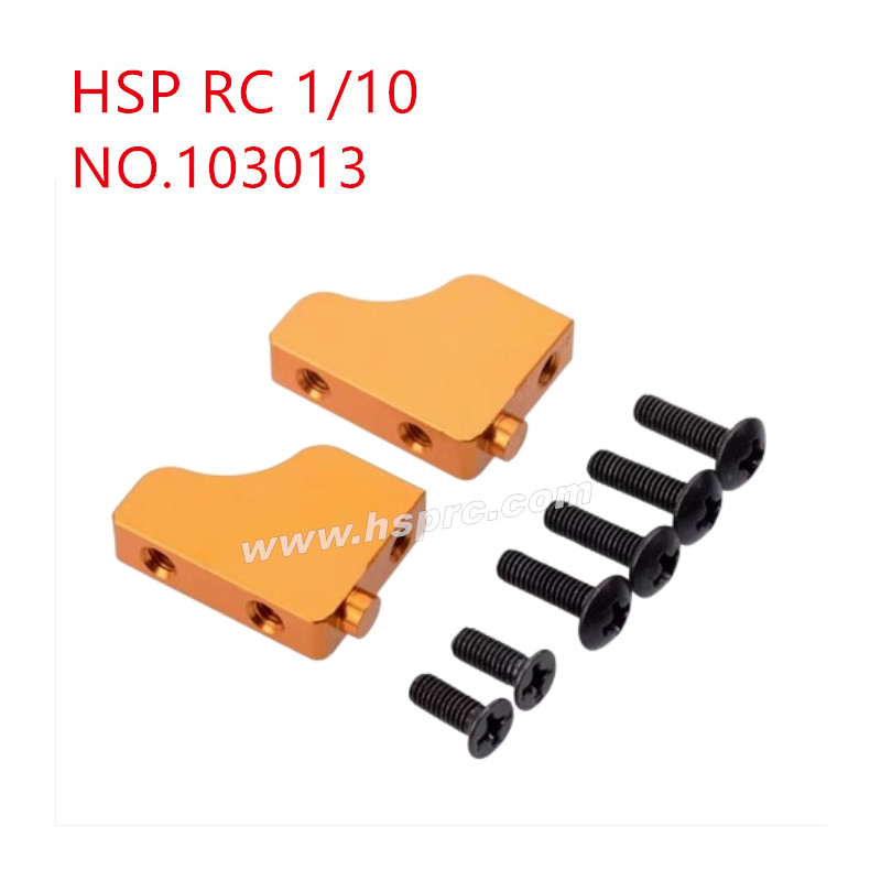 HSP 1/10 RC Car Upgrade Parts Servo seat 103013 yellow HSP 1/10 RC Car Upgrade Parts Servo seat 103013 yellow