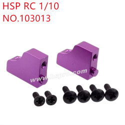 HSP 1/10 RC Car Upgrade Parts Servo seat 103013 purple