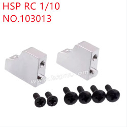 HSP 1/10 RC Car Upgrade Parts Servo seat 103013 silver