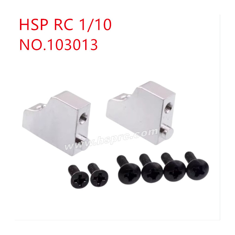 HSP 1/10 RC Car Upgrade Parts Servo seat 103013 silver