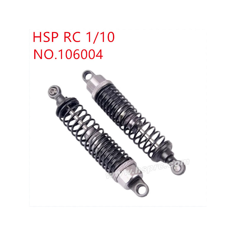 HSP 1/10 RC Car Upgrade Parts Aluminum alloy shock absorber 106004 grey HSP 1/10 RC Car Upgrade Parts Aluminum alloy shock absorber 106004 grey