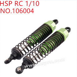 HSP 1/10 RC Car Upgrade Parts Aluminum alloy shock absorber 106004 green