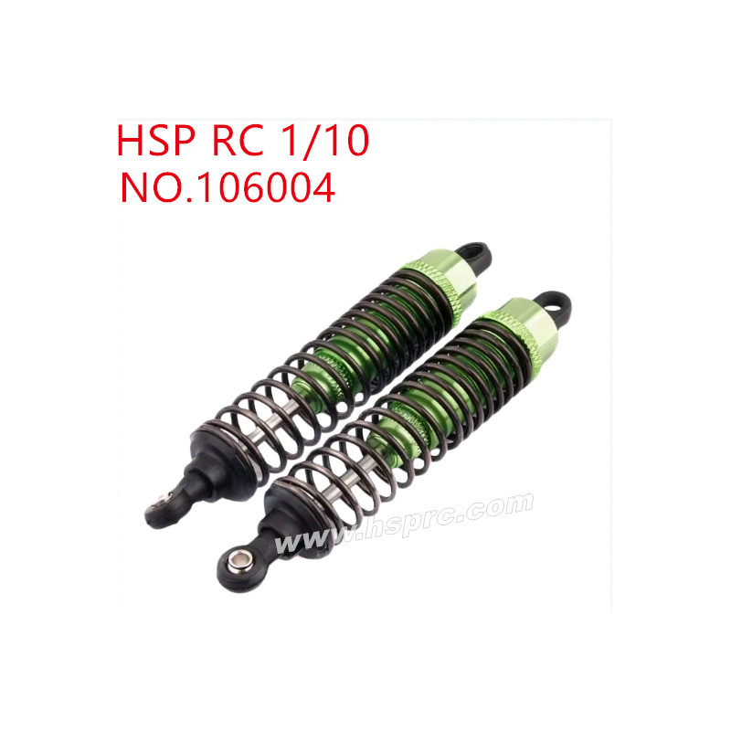 HSP 1/10 RC Car Upgrade Parts Aluminum alloy shock absorber 106004 green HSP 1/10 RC Car Upgrade Parts Aluminum alloy shock absorber 106004 green