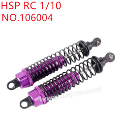 HSP 1/10 RC Car Upgrade Parts Aluminum alloy shock absorber 106004 purple