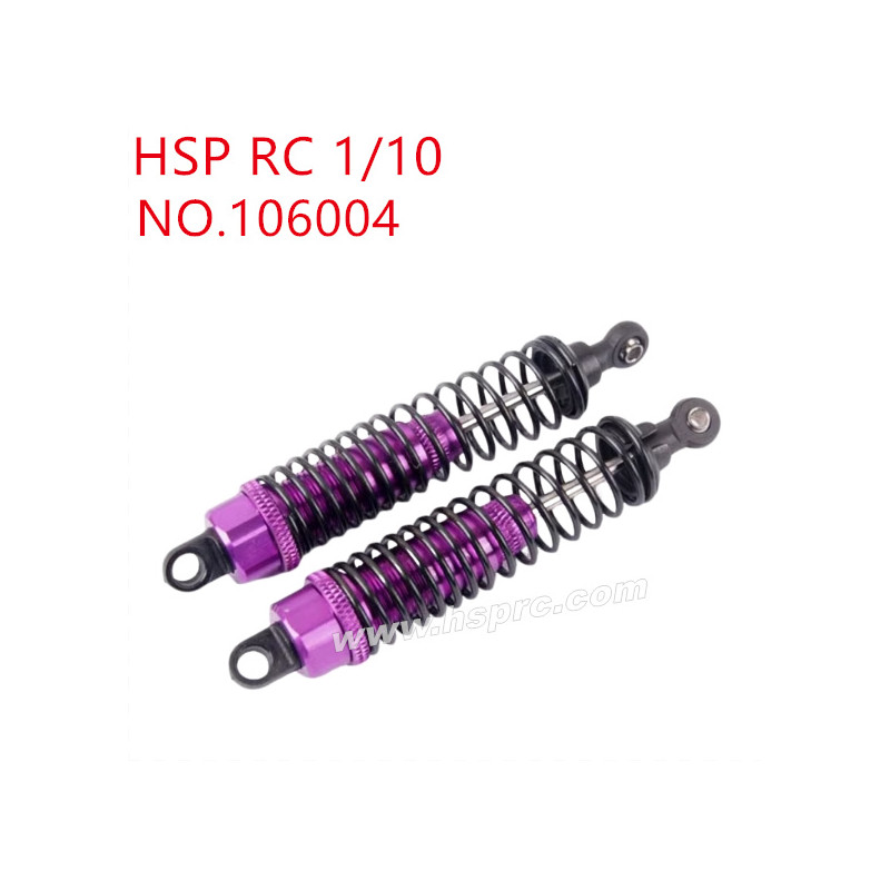 HSP 1/10 RC Car Upgrade Parts Aluminum alloy shock absorber 106004 purple HSP 1/10 RC Car Upgrade Parts Aluminum alloy shock absorber 106004 purple