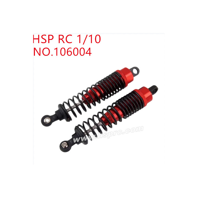 HSP 1/10 RC Car Upgrade Parts Aluminum alloy shock absorber 106004 red HSP 1/10 RC Car Upgrade Parts Aluminum alloy shock absorber 106004 red