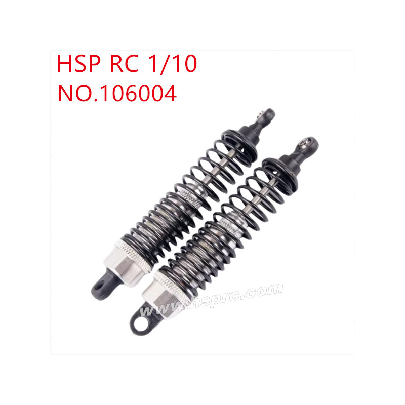 HSP 1/10 RC Car Upgrade Parts Aluminum alloy shock absorber 106004 silver HSP 1/10 RC Car Upgrade Parts Aluminum alloy shock absorber 106004 silver
