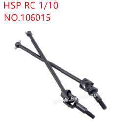 HSP 1/10 RC Car Upgrade Parts CVD Universal drive shaft 106015 black