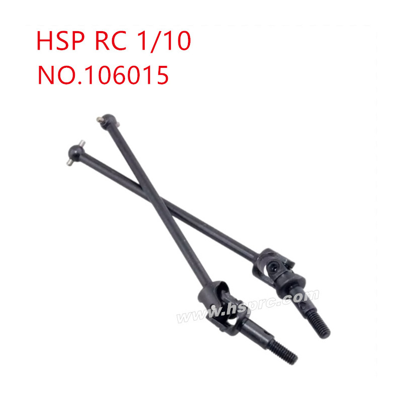 HSP 1/10 RC Car Upgrade Parts CVD Universal drive shaft 106015 black HSP 1/10 RC Car Upgrade Parts CVD Universal drive shaft 106015 black