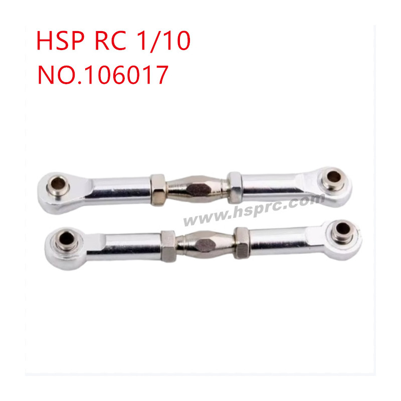 HSP 1/10 RC Car Upgrade Parts Steering link 106017 silver HSP 1/10 RC Car Upgrade Parts Steering link 106017 silver