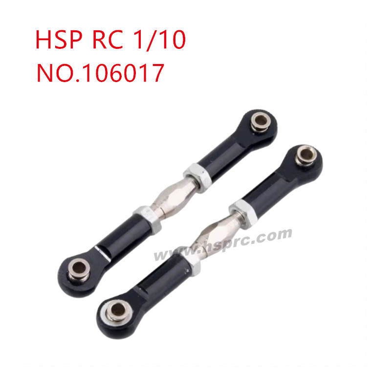 HSP 1/10 RC Car Upgrade Parts Steering link 106017 black HSP 1/10 RC Car Upgrade Parts Steering link 106017 black