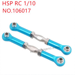 HSP 1/10 RC Car Upgrade Parts Steering link 106017 blue